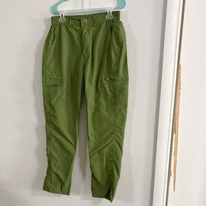 Casual Green Cargo Pants